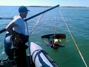 Foil et planche tractée wingfoil wing kitefoil