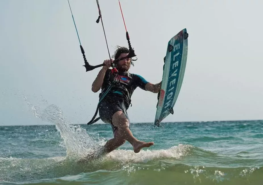 Erwan georgeault moniteur de l'école Kite2Rhuys