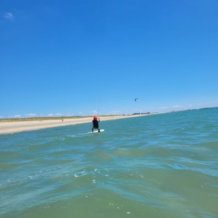 Cours de kitesur landrezac